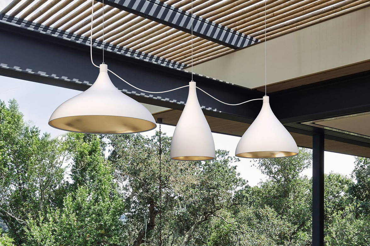 Swell string mixed linear suspension by Pablo Designs Swell string mixed linear suspension by Pablo Designs