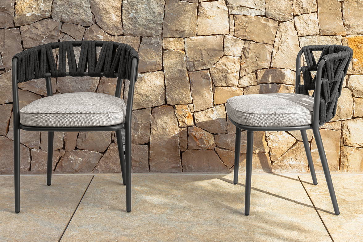 Swipe dining chair by Talenti, available with or without arms Swipe dining chair by Talenti, available with or without arms