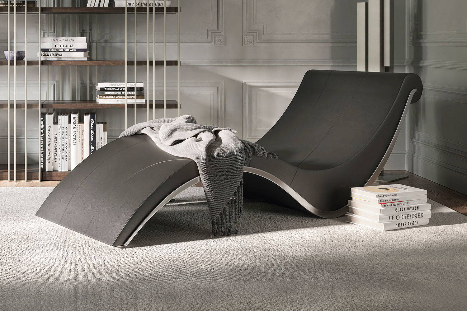 Sylvester chaise lounge by Cattelan Italia
