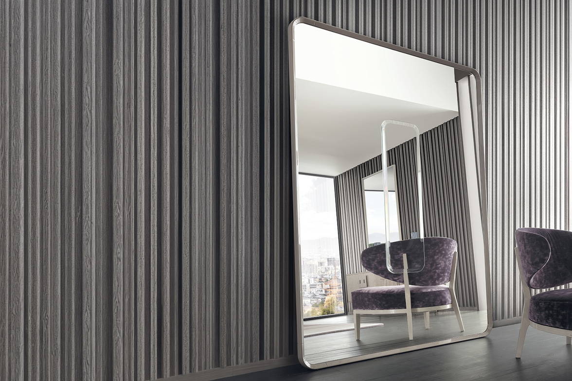 Symbol Floor Mirror designed by Giorgio Soressi Symbol Floor Mirror designed by Giorgio Soressi