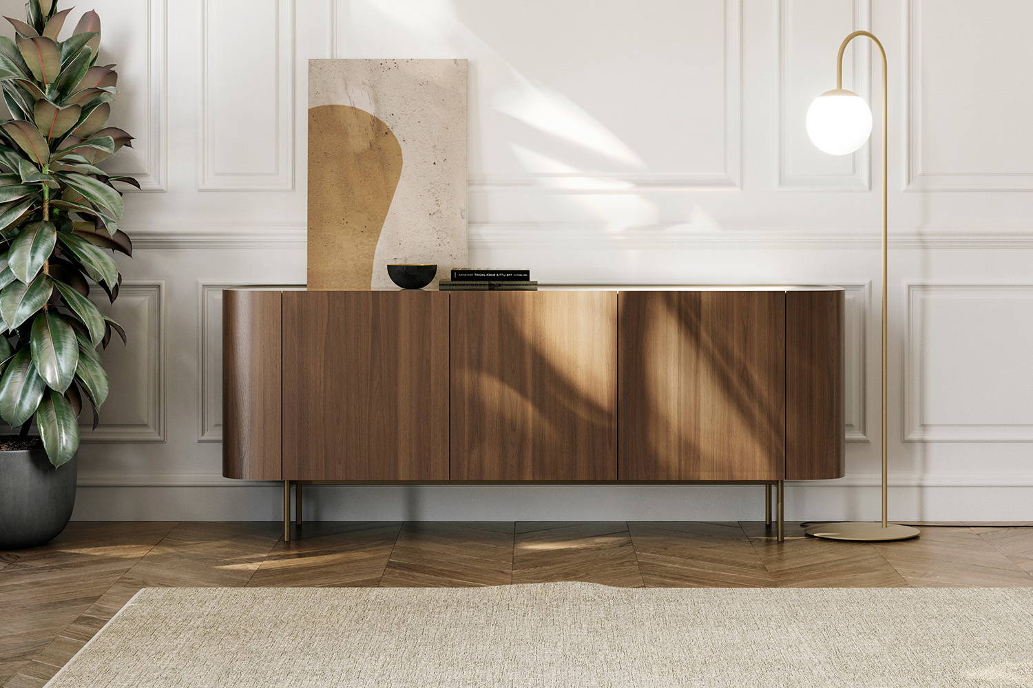 Syra sideboard designed by Ollen Pal for eforma