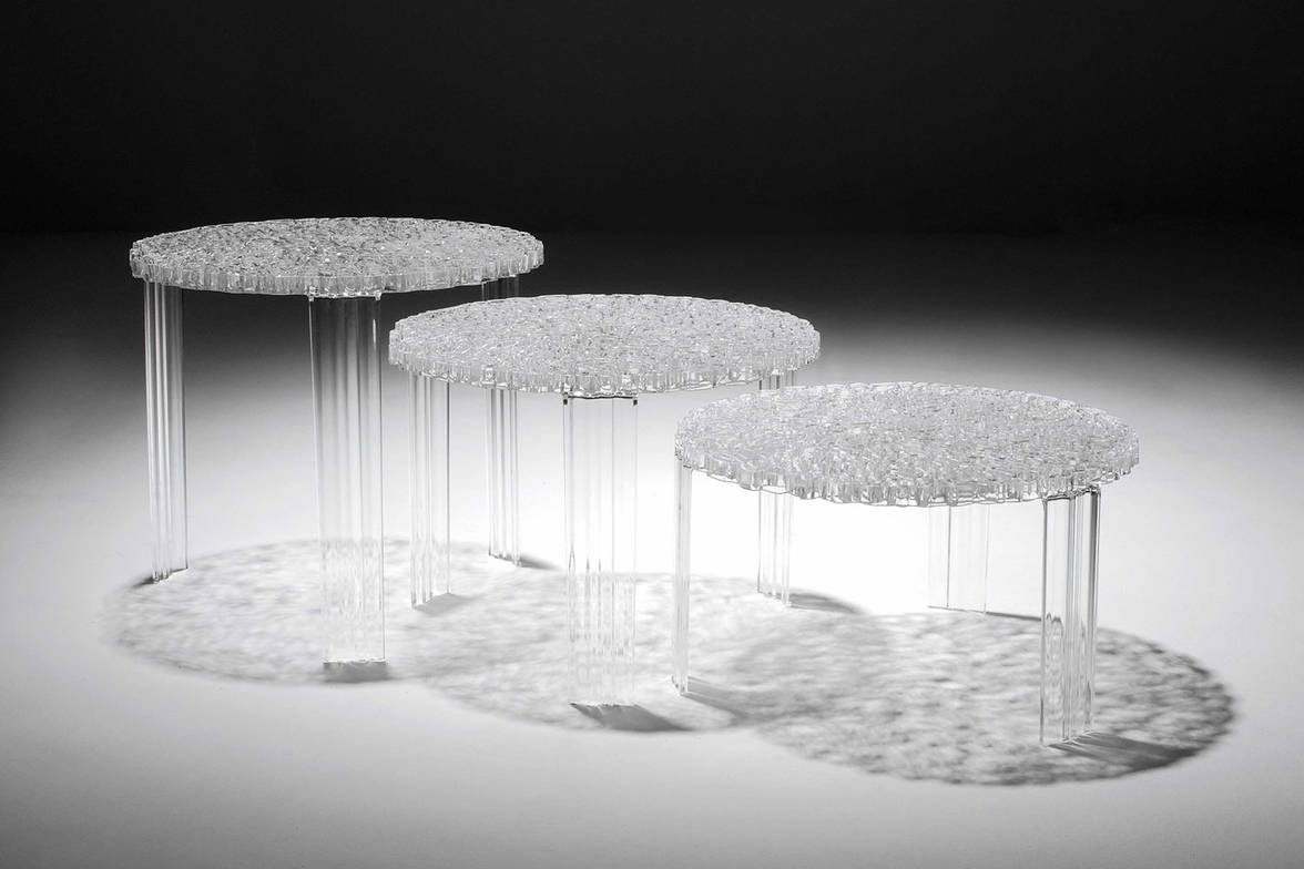 T-Table coffee tables available in three different sizes T-Table coffee tables available in three different sizes