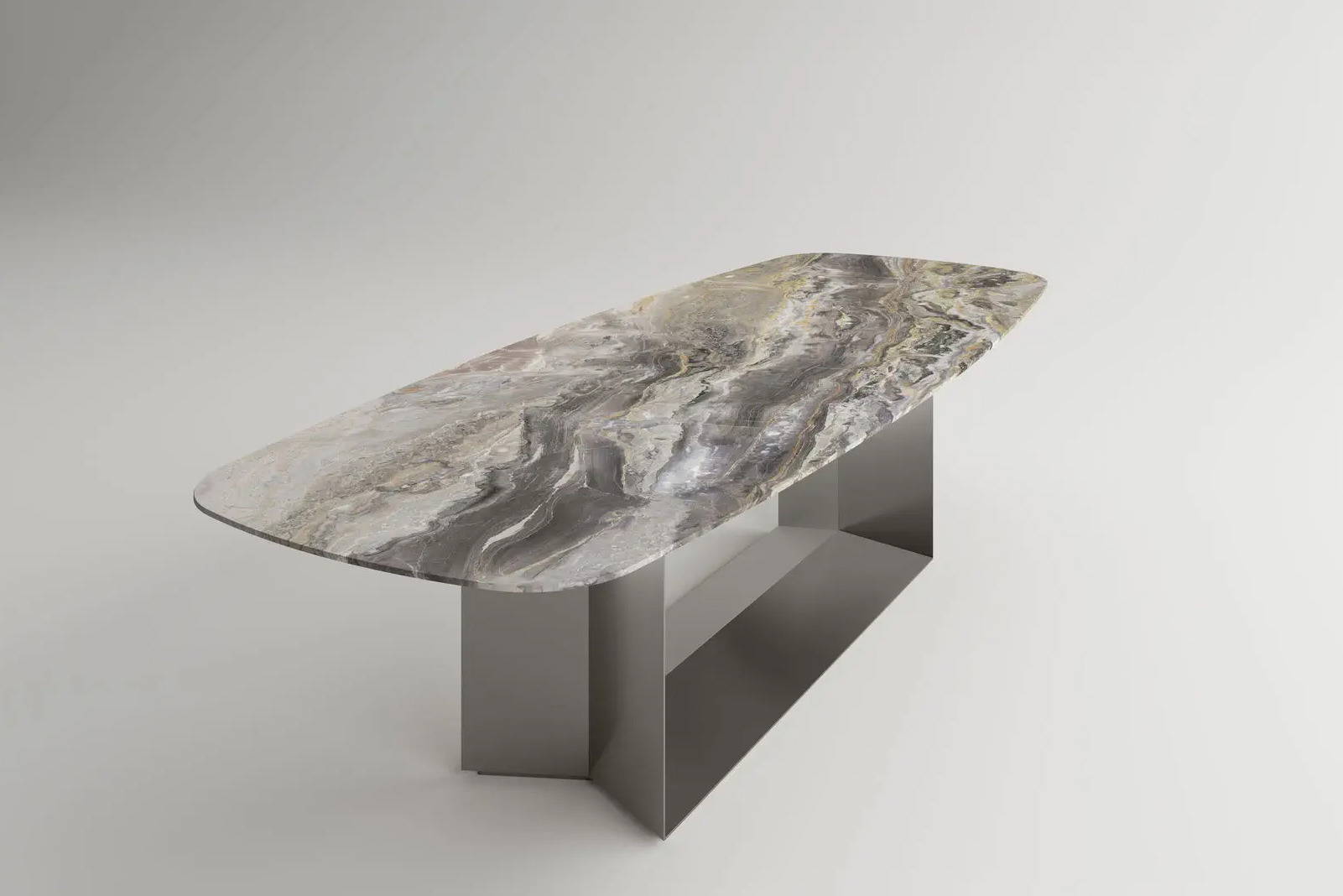 T5 Stone Marble Dining Table from Tonelli