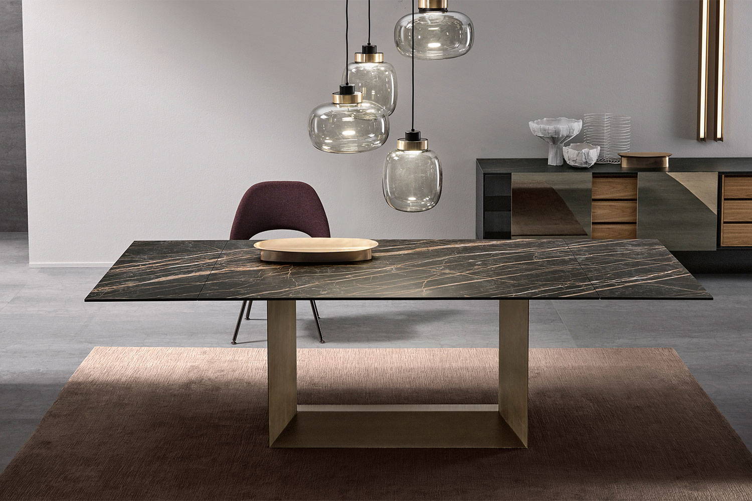 T5E Extension Dining Table