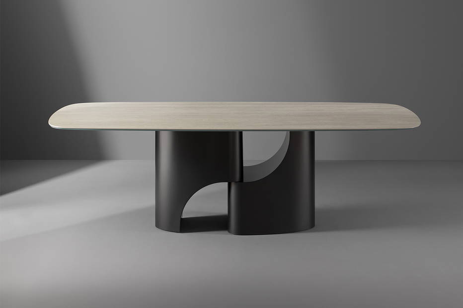 The Taijitu Dining Table by Spazioameno for Bonaldo
