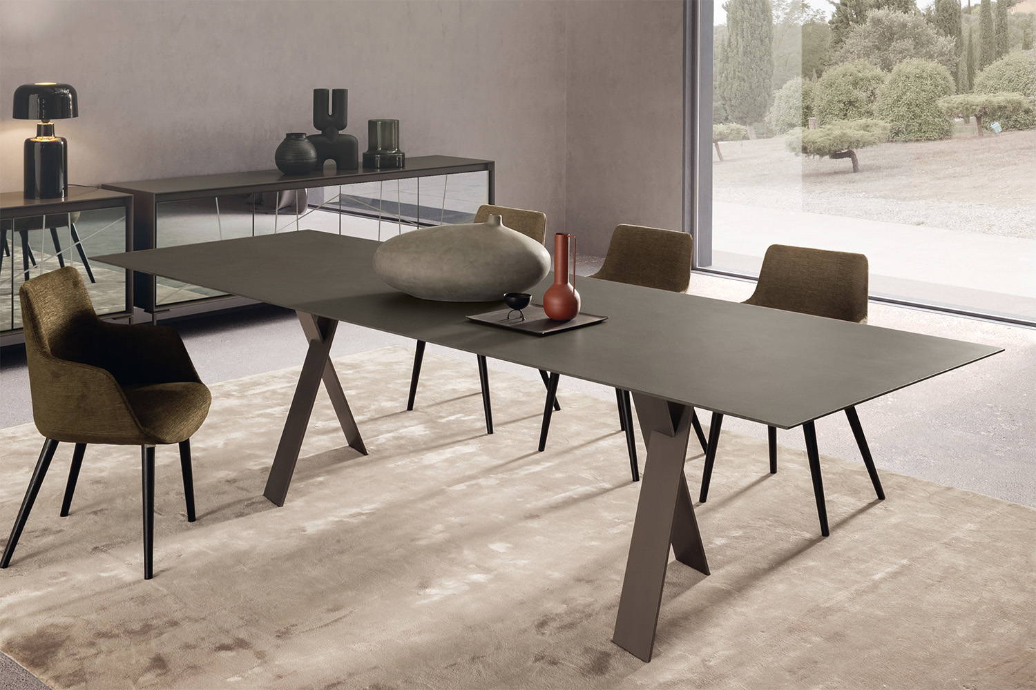 Tailor Dining table by Presotto Italia
