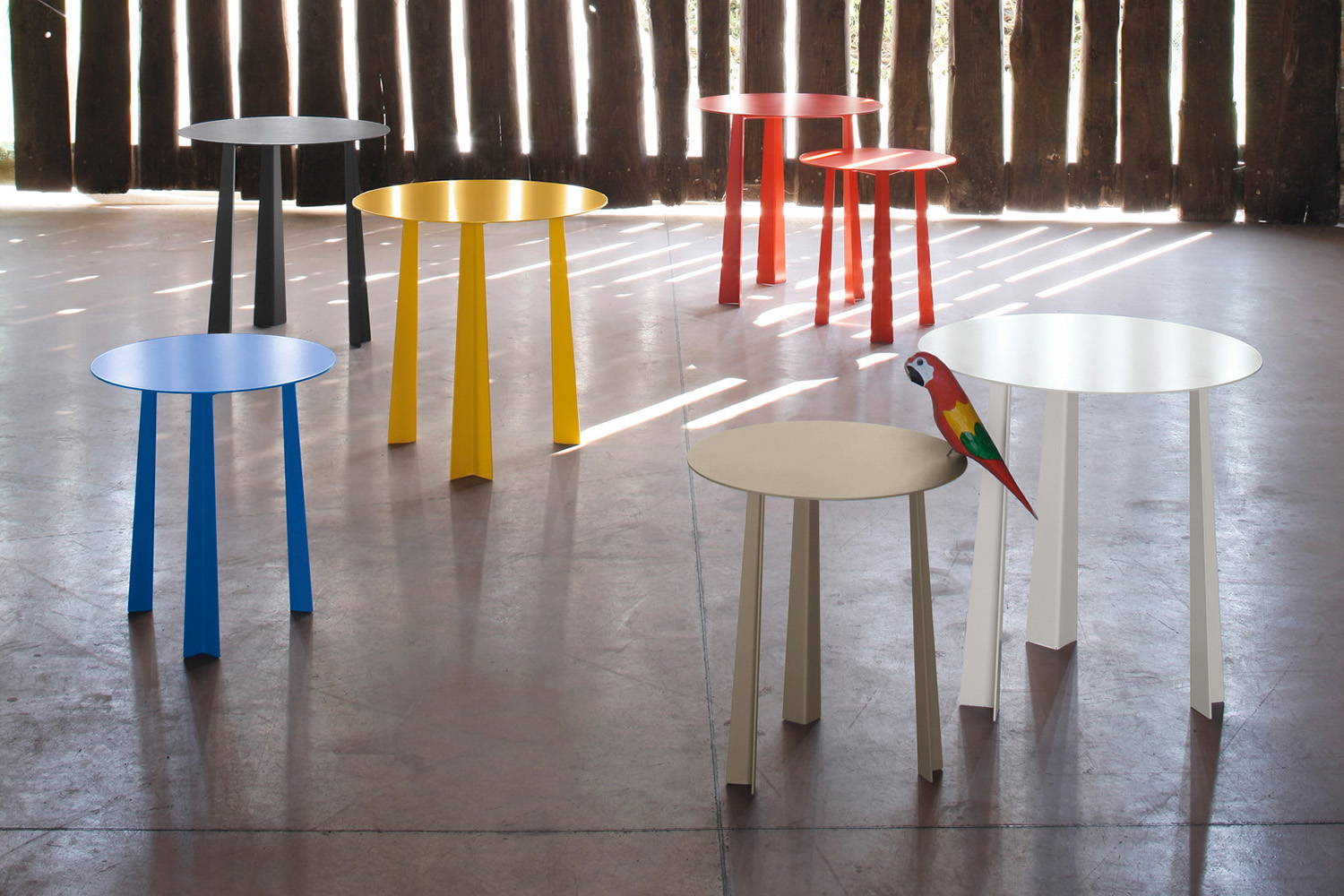 Tao end tables by Roberto Giacomucci for Bontempi Casa