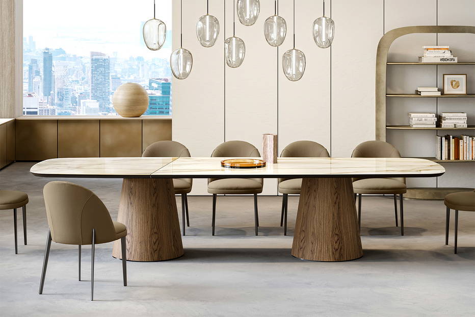 Teo XL dining table from Eforma