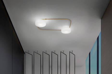 Tier PP 2P Flush Mount from Vistosi