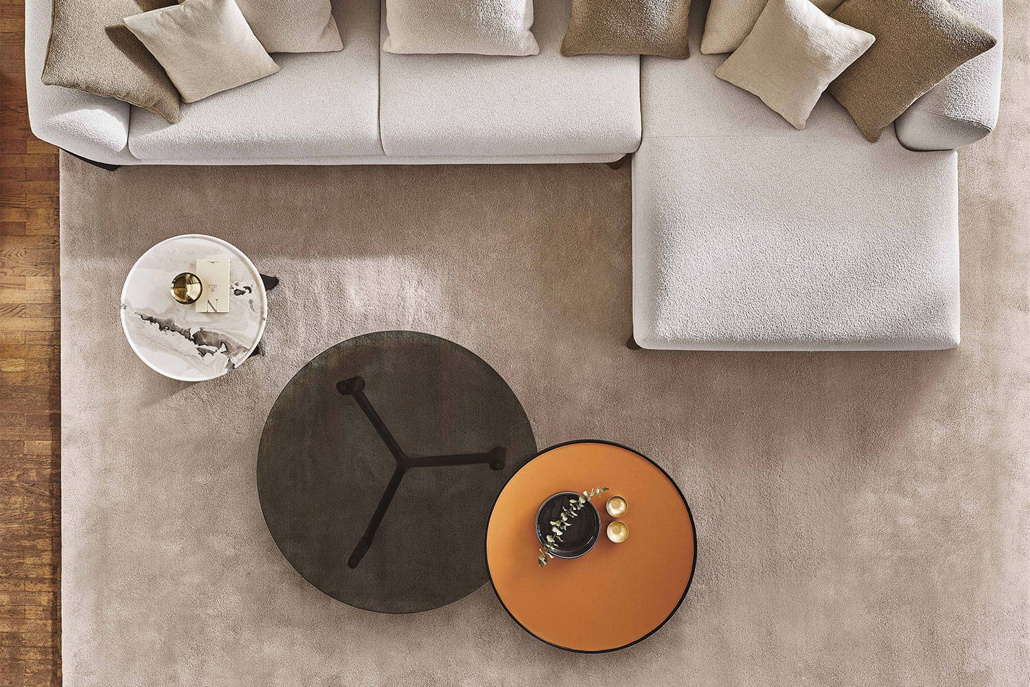 GMHO41○porada / ポラダ TRILOT COFFEE TABLE Tillow Coffee Table by Porada | room service 360°