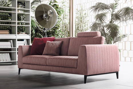 Time sofa by Pianca (optional headrest)
