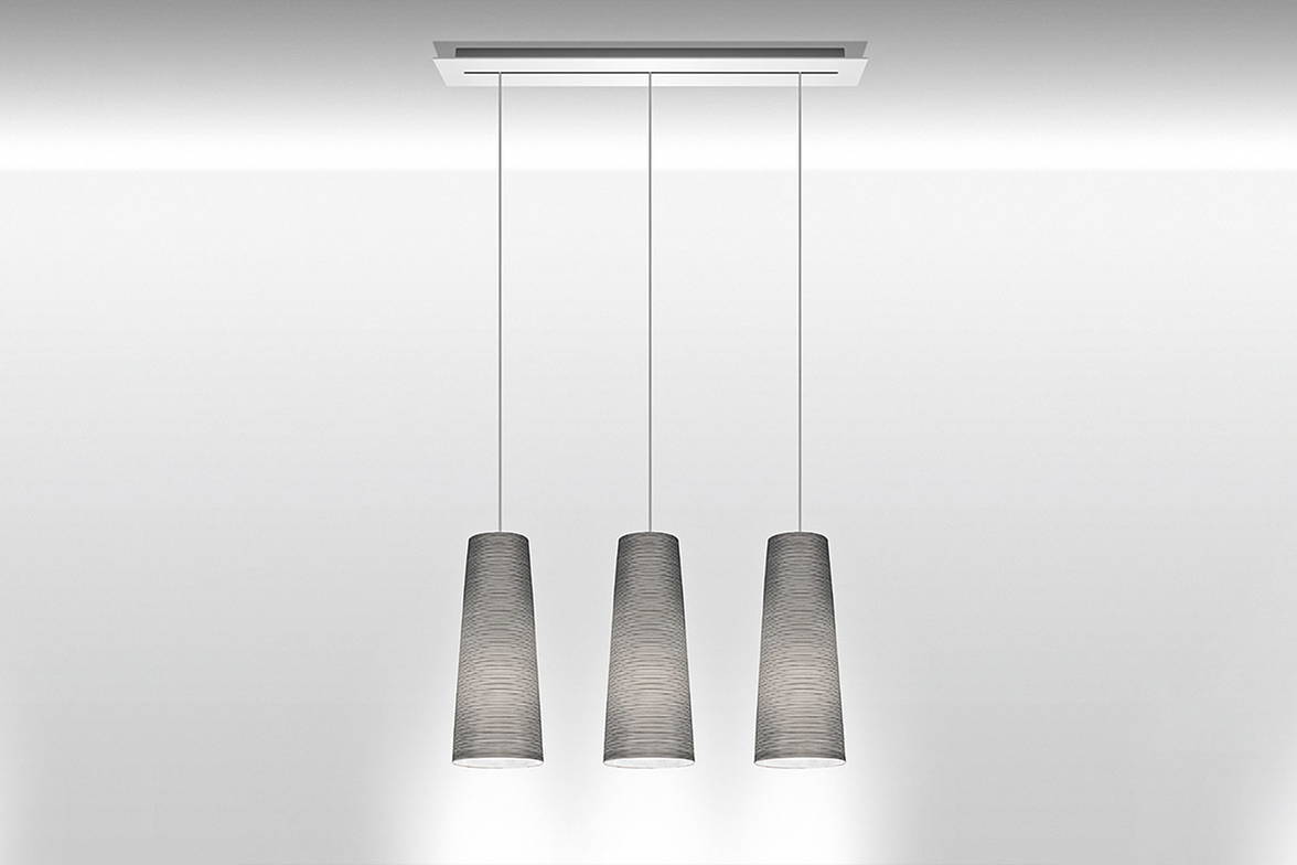 Tite 2 linear suspension lights by Foscarini Tite 2 linear suspension lights by Foscarini