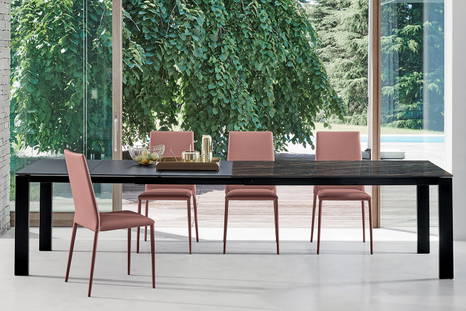 Tom extension dining table by Bontempi Casa