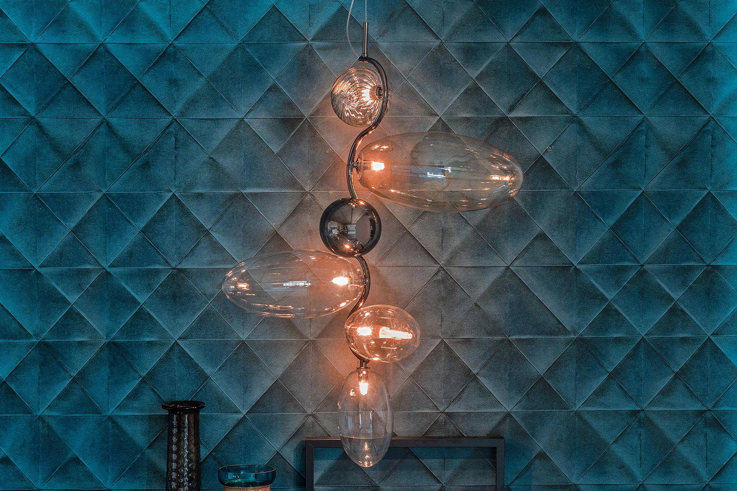 Topaz suspension light by Cattelan Italia
