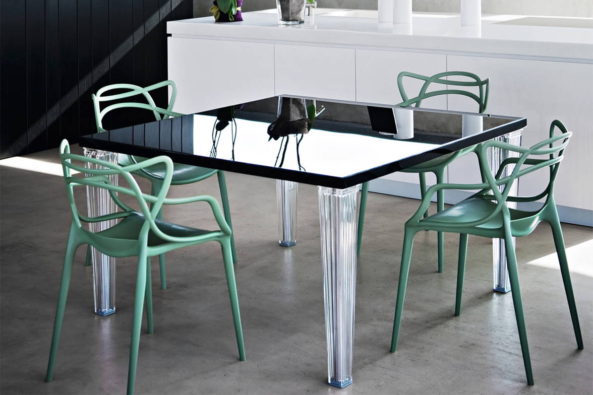 Toptop dining table with the Masters dining chairs Toptop dining table with the Masters dining chairs