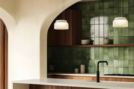 The Totem Mini Down Pendant Light by Pablo Design.