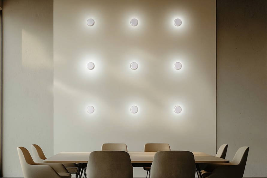 Totem Puck Wall Sconce