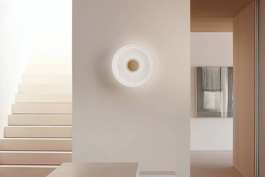 Totem CD Glass Wall Sconce