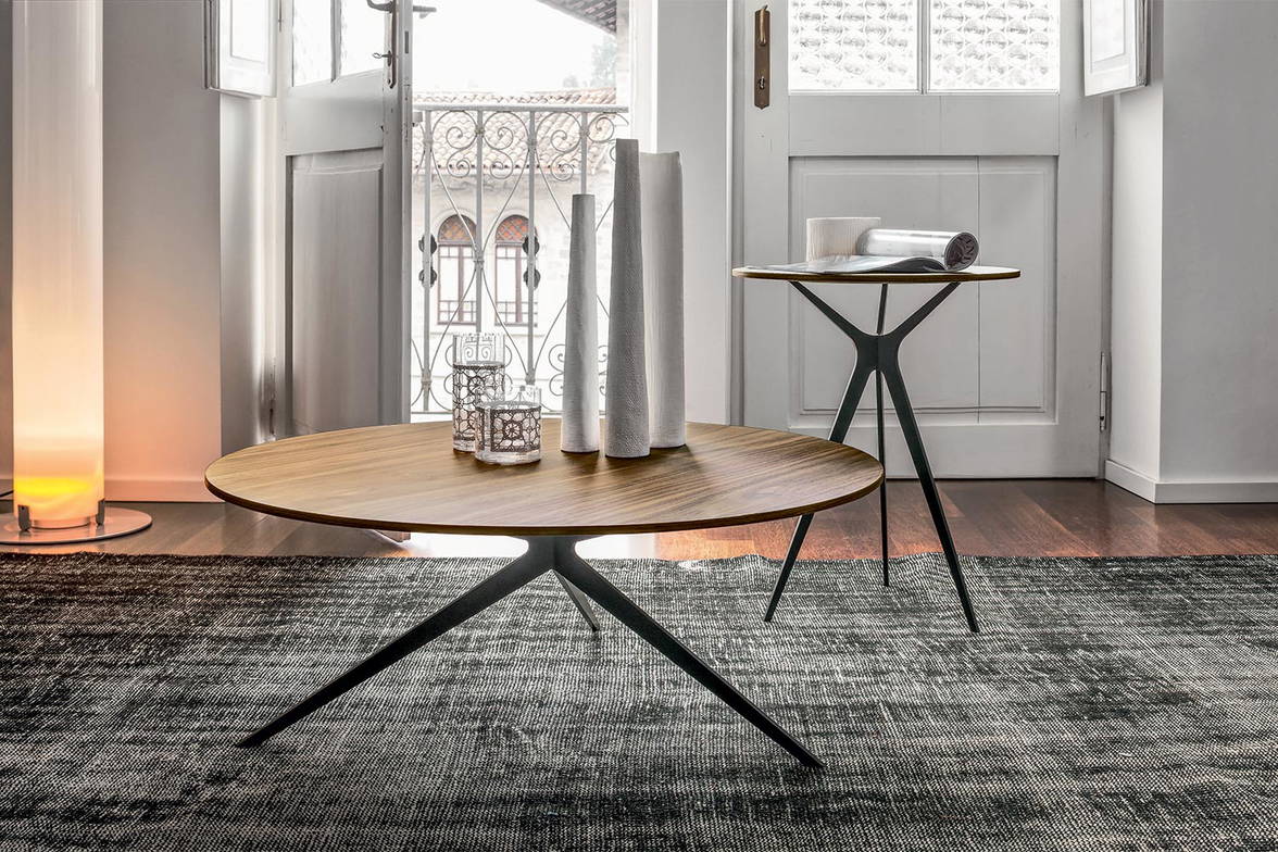 Tree coffee table in modern home Tree coffee table in modern home