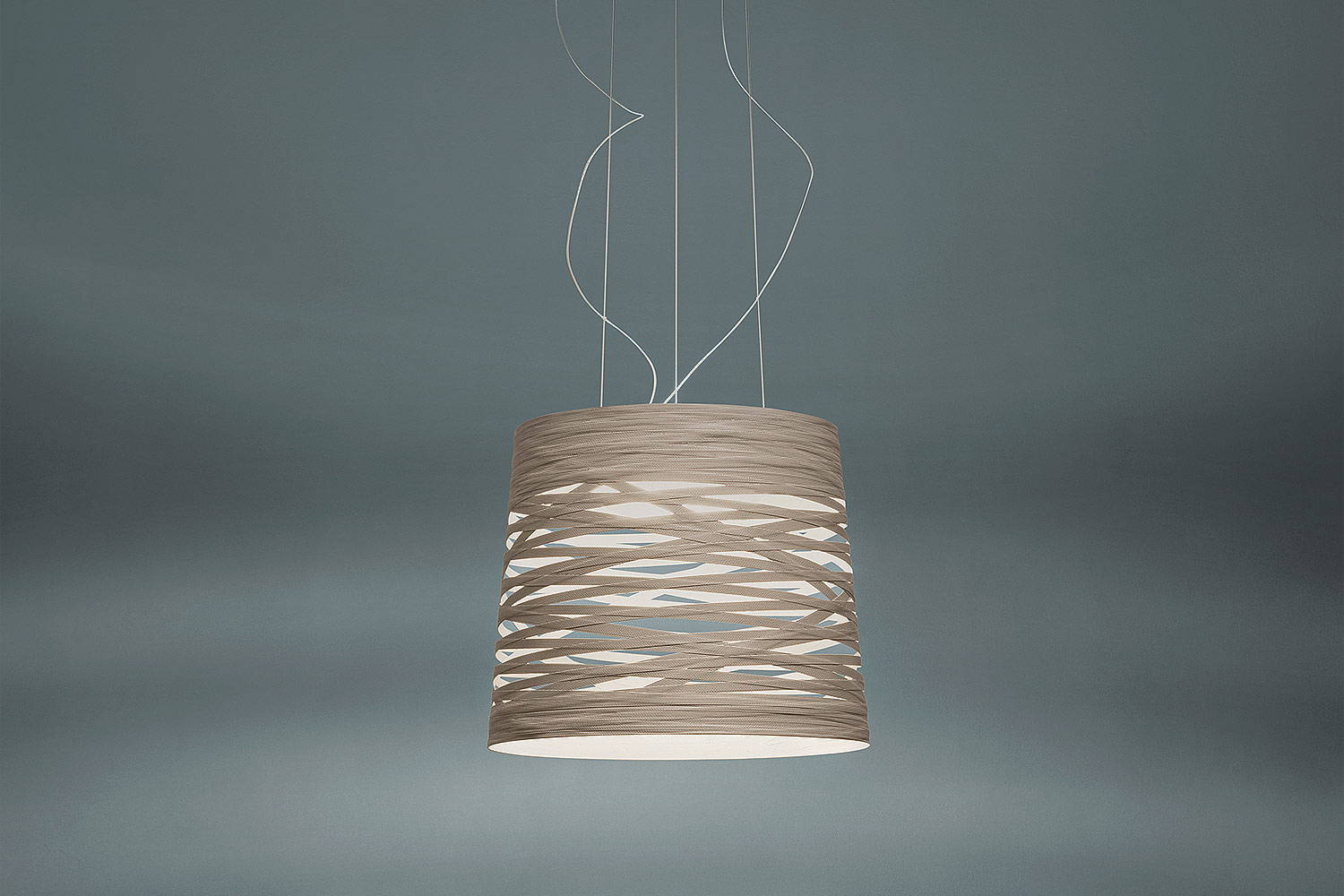 Tress Grande suspension light by Foscarini