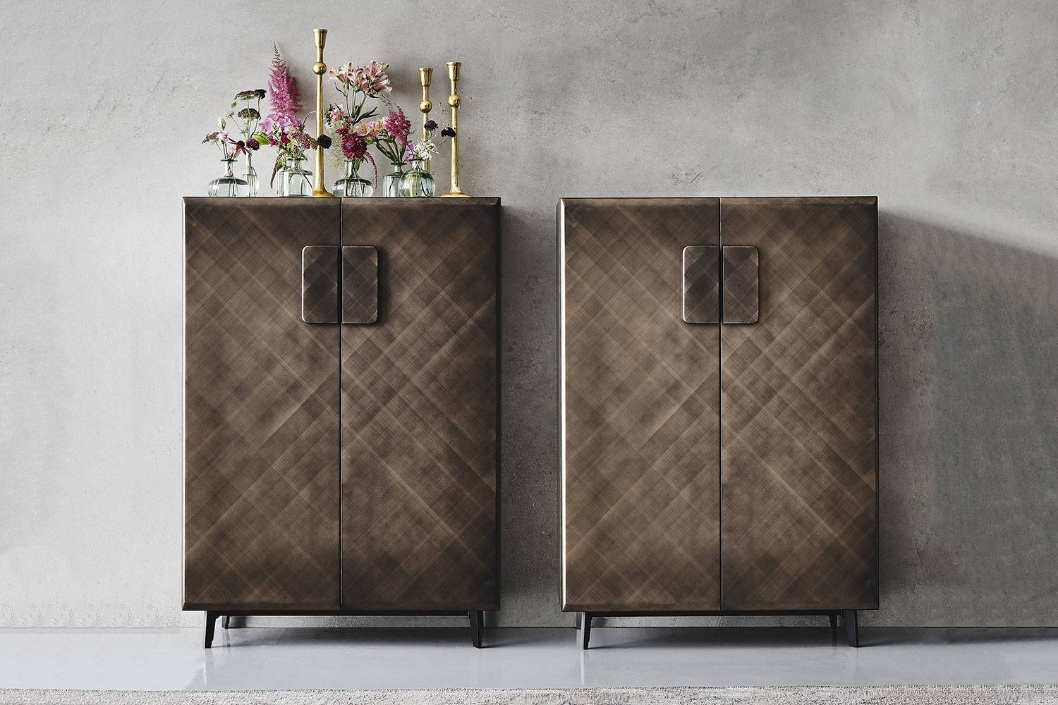 Tudor cupboards by Cattelan Italia