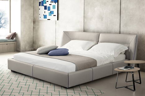 Tulip Night bed and Moon end tables