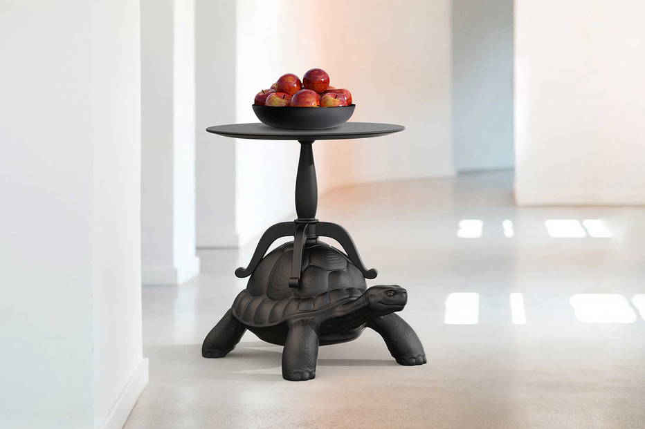 The Turtle Carry end table by Marcantonio for Qeeboo.