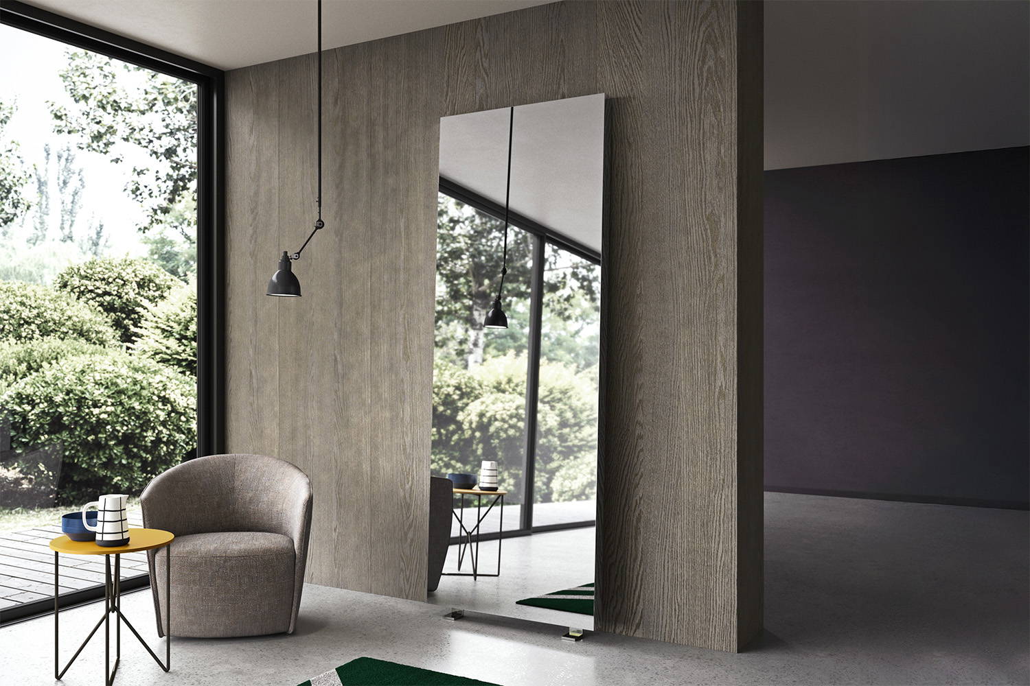 Tuttospecchio mirror by Presotto