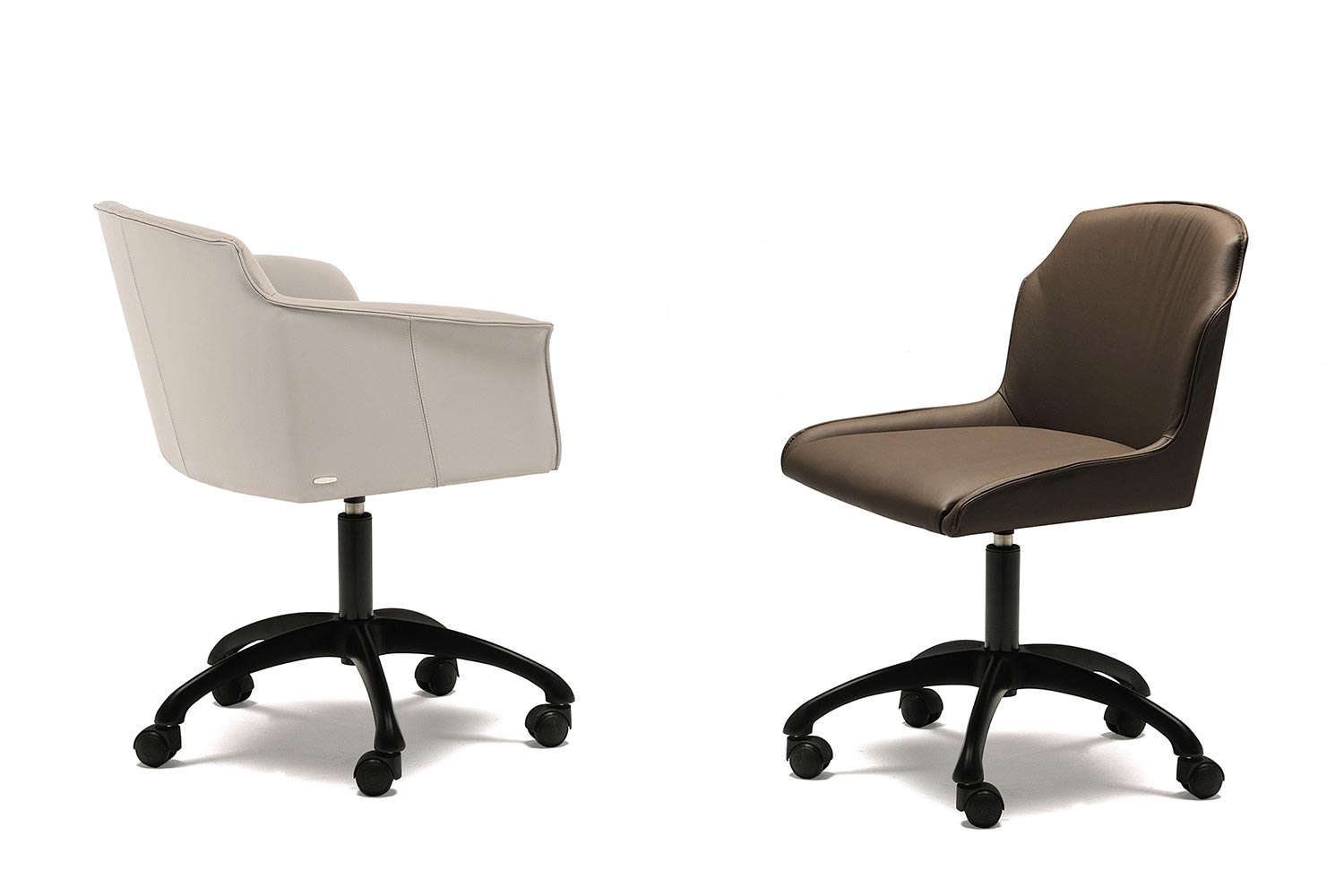 Tyler wheels office chair in two versions