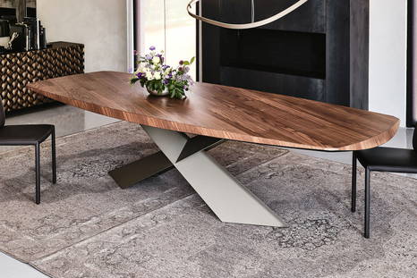 Tyron Masterwood dining table by Cattelan Italia