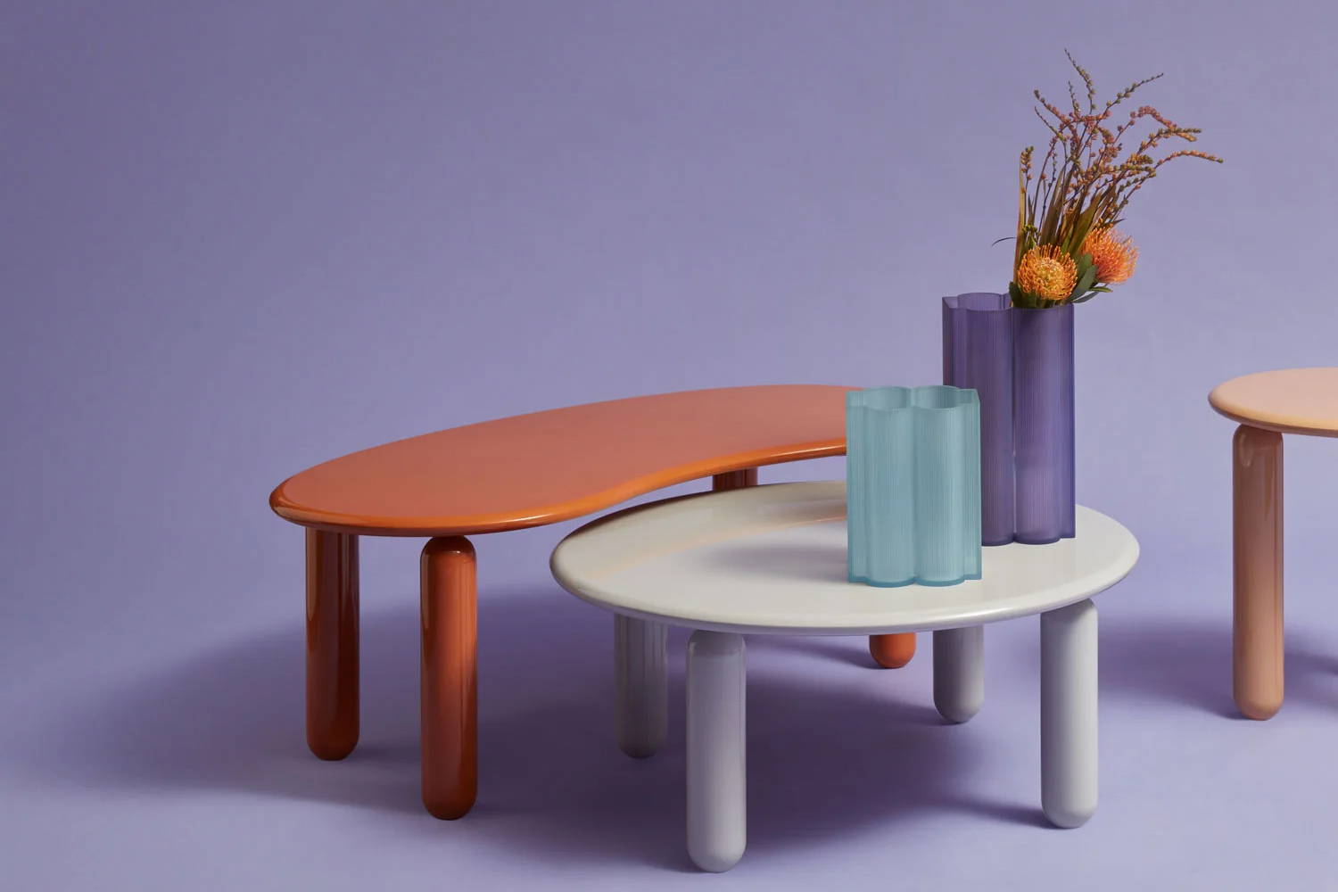 Undique Mas Coffee Tables by Kartell