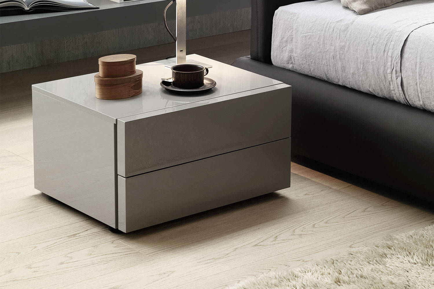 Valeo 2-Drawer Nightstand by San Giacomo | room service 360°
