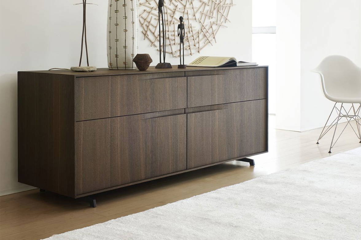 Vela sideboard comp. 10 by San Giacomo angled view Vela sideboard comp. 10 by San Giacomo angled view