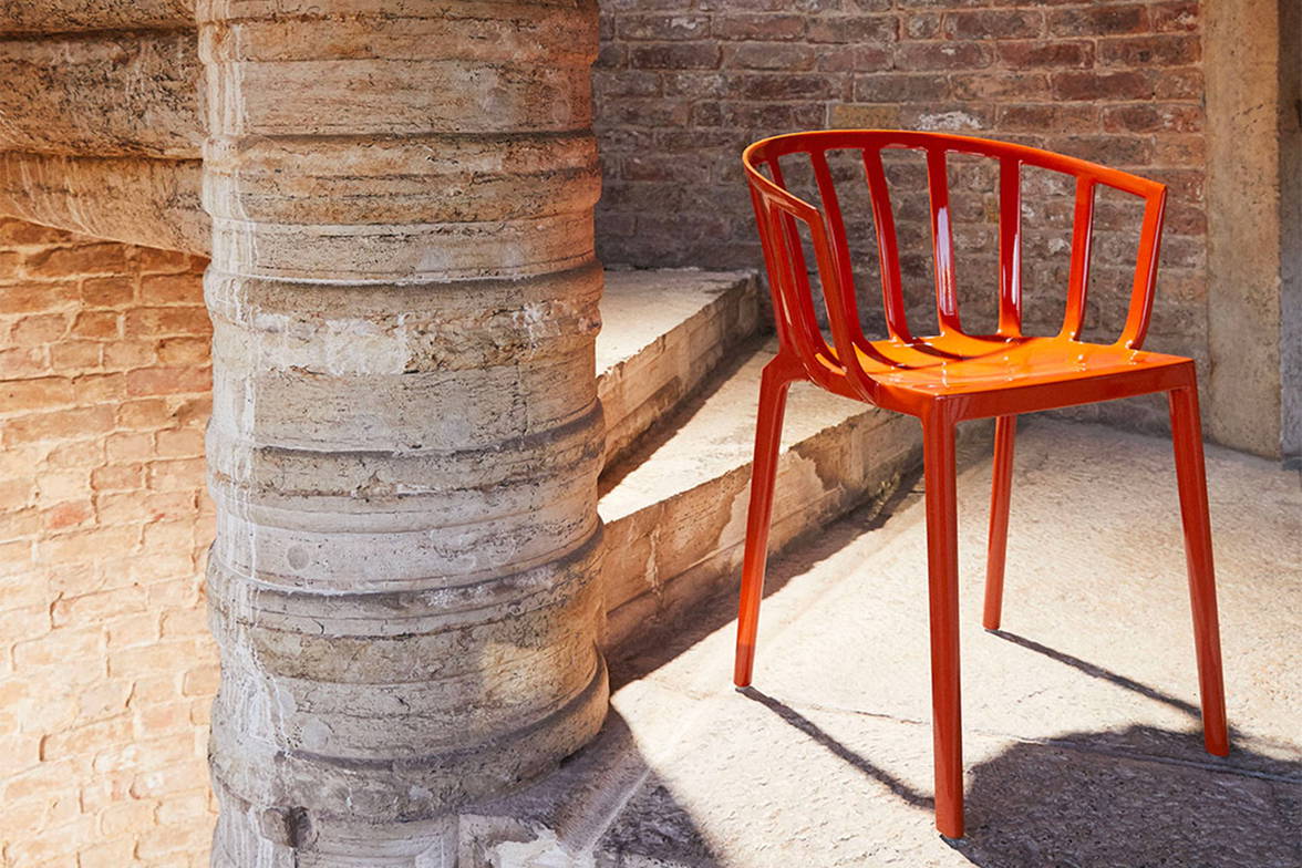 Kartell Venice (2 Chairs) Sage Green