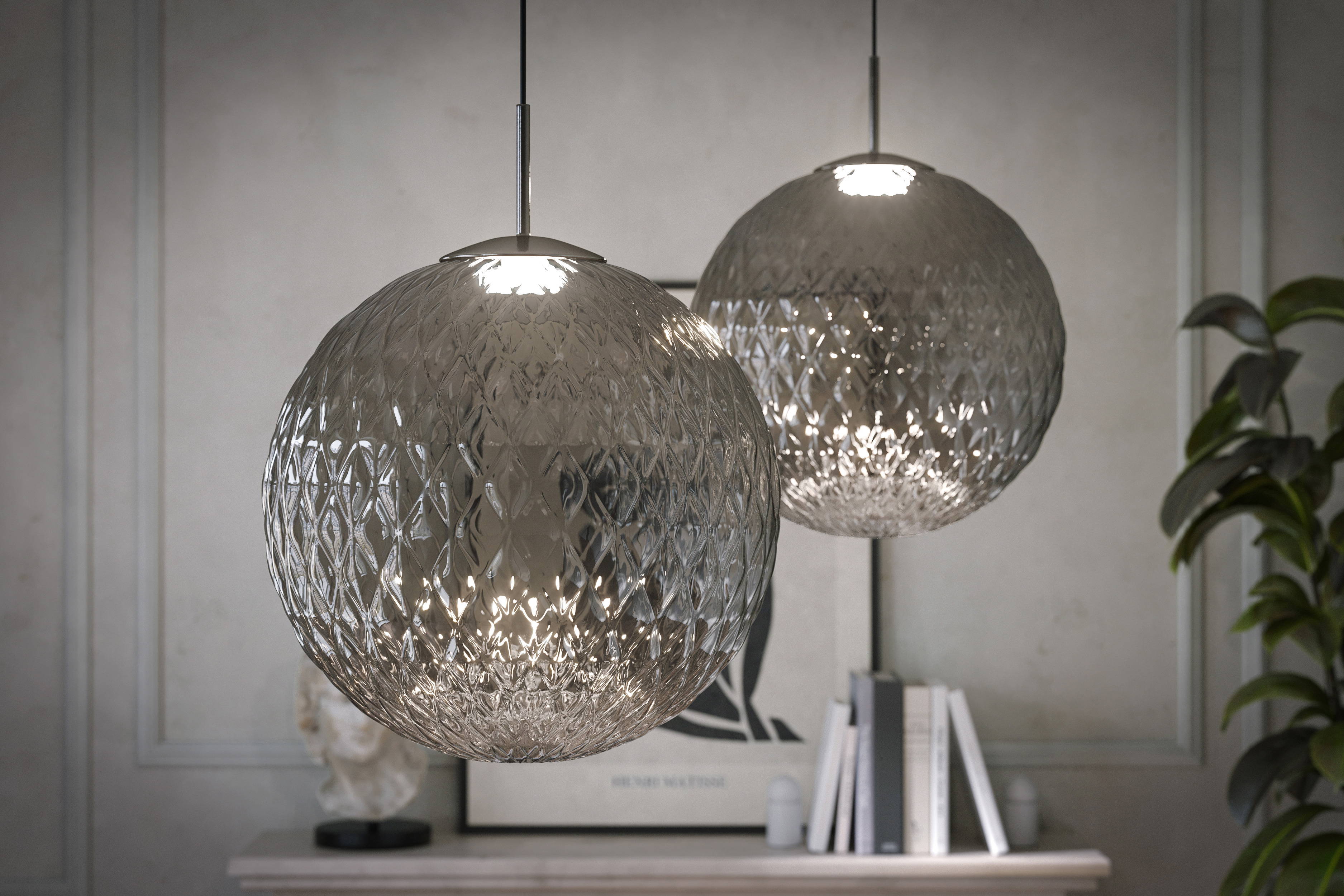 Venice Moon Suspension Lights from Tonin Casa