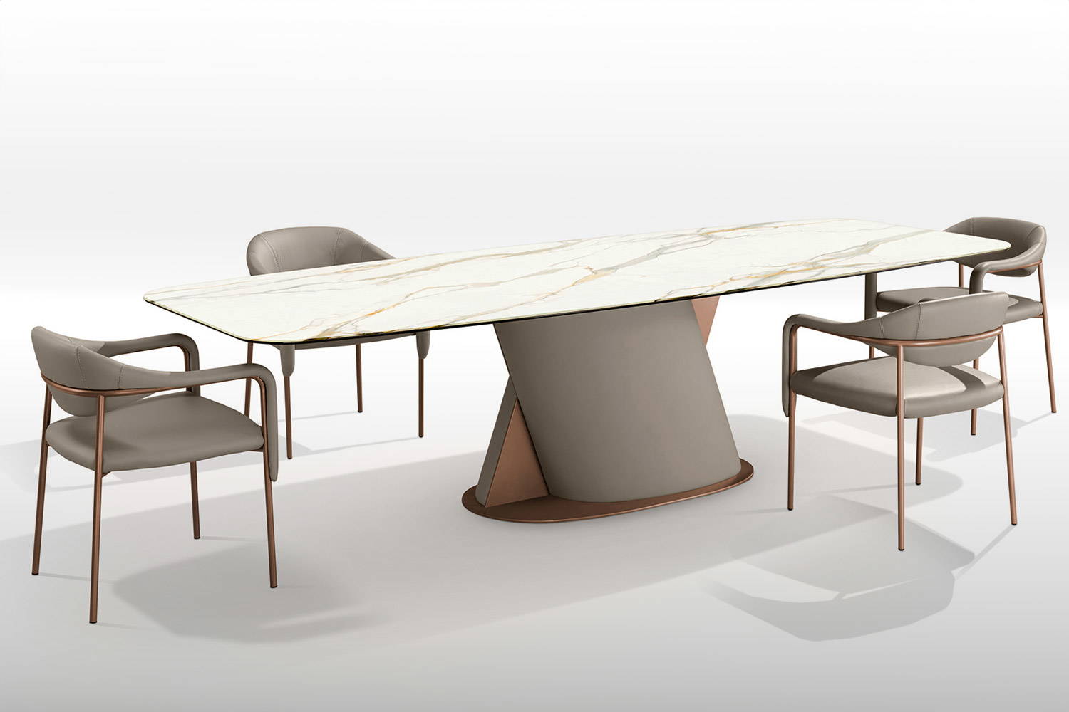 VENUS リビングテーブル Venus Dining Table by Gamma Arredamenti | room service 360°