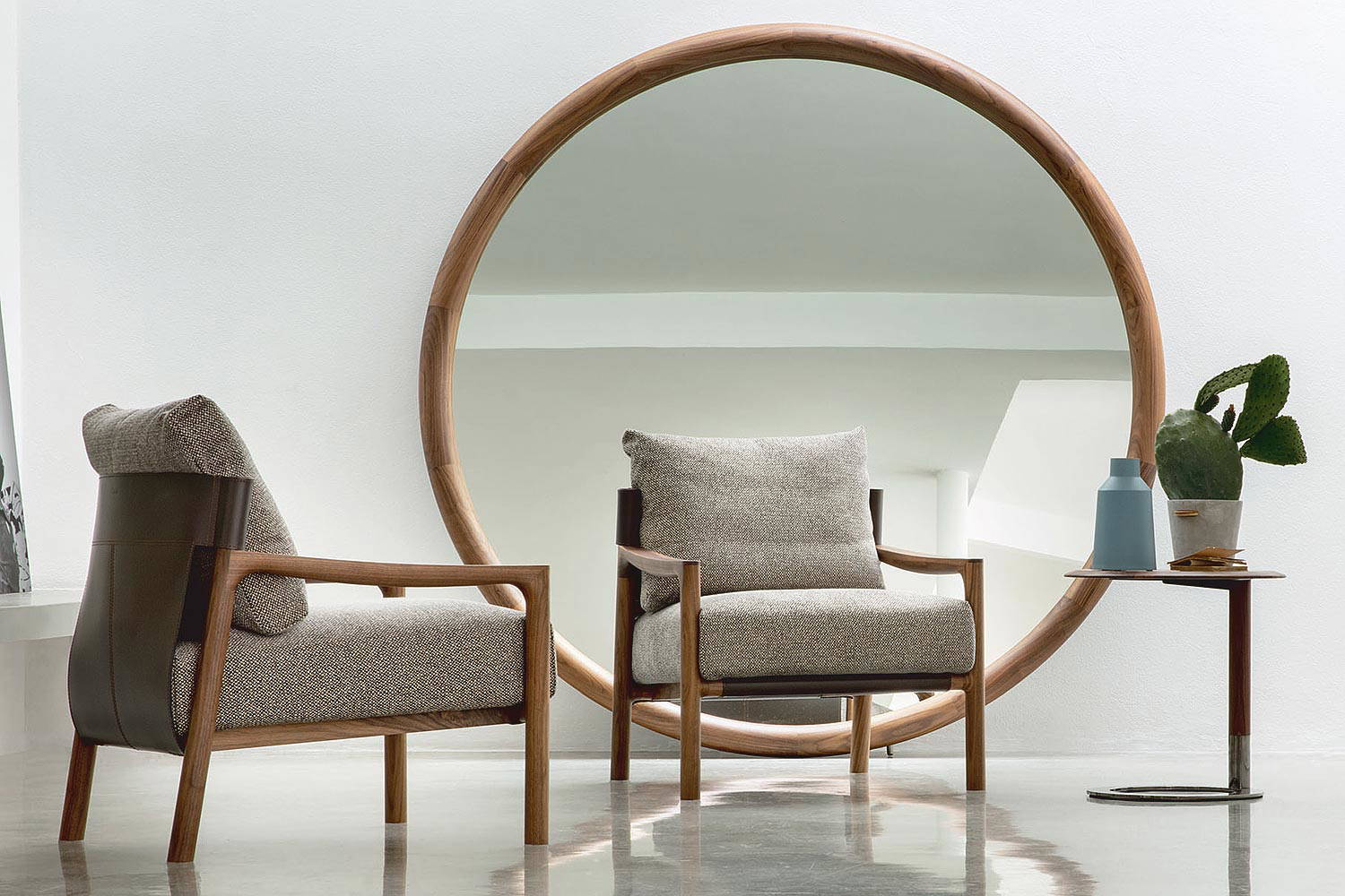 Vera armchairs by Porada