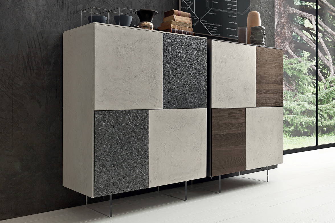 Verona I-modulART DR303 cupboards with Acrylic Transparent legs Verona I-modulART DR303 cupboards with Acrylic Transparent legs