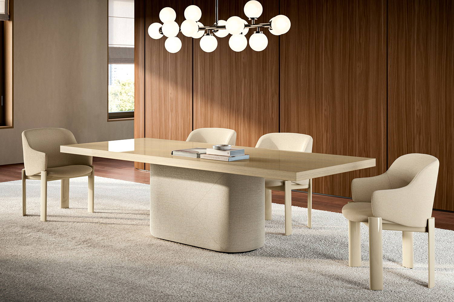 Vince Dining Table designed by Stefano Spessotto

