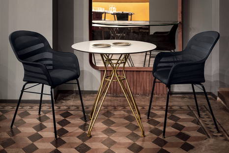 Vincent bar table designed by Pocci & Dondoli for Bontempi Casa
