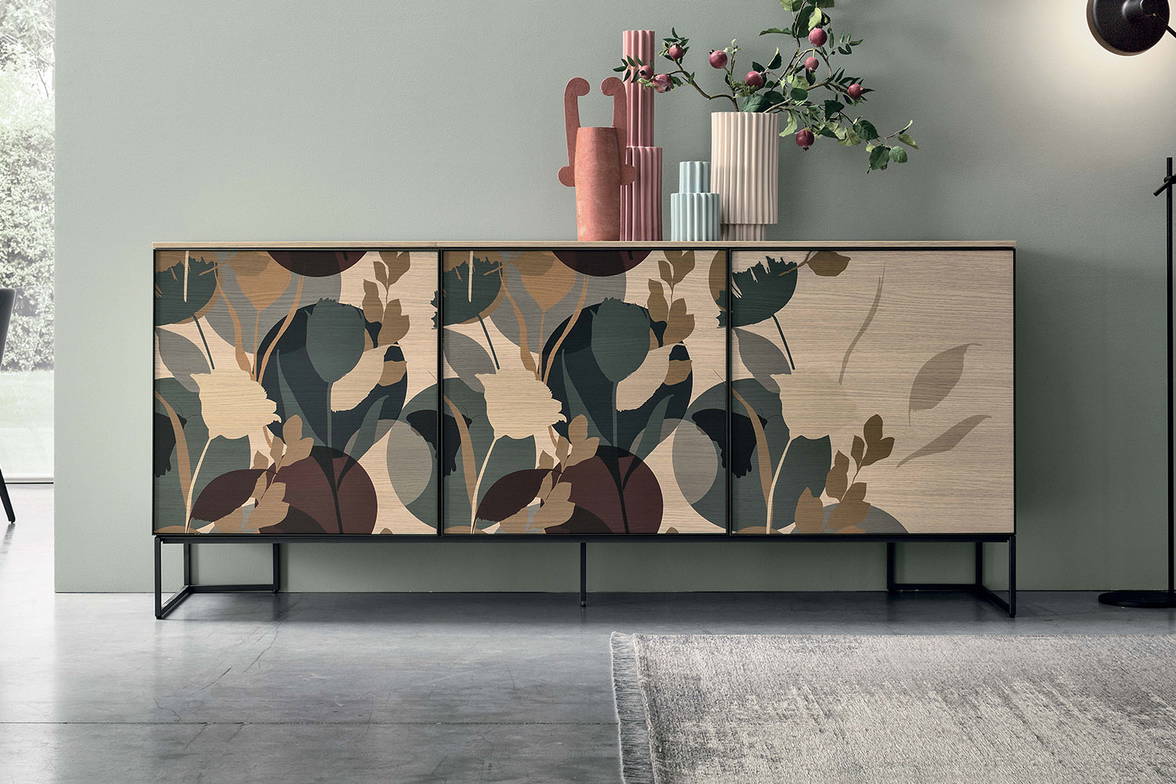 Vinci A01 Wood Sideboard by Tomasella Vinci A01 Wood Sideboard by Tomasella