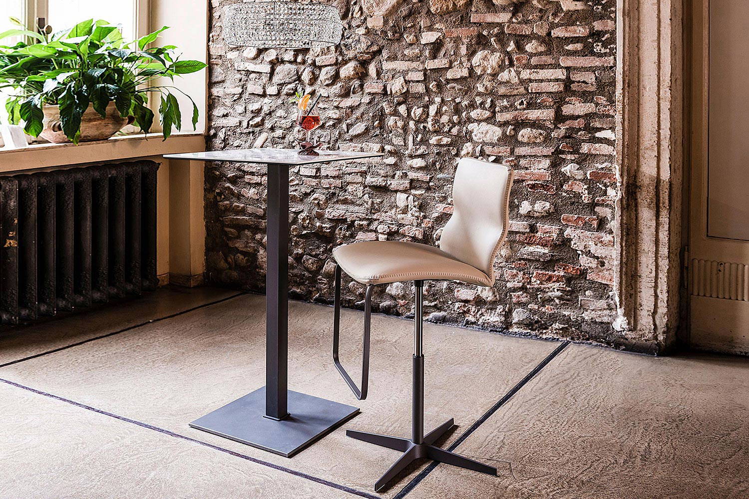 Cattelan Italia Victor X Counter Stool - Thumbnail 3