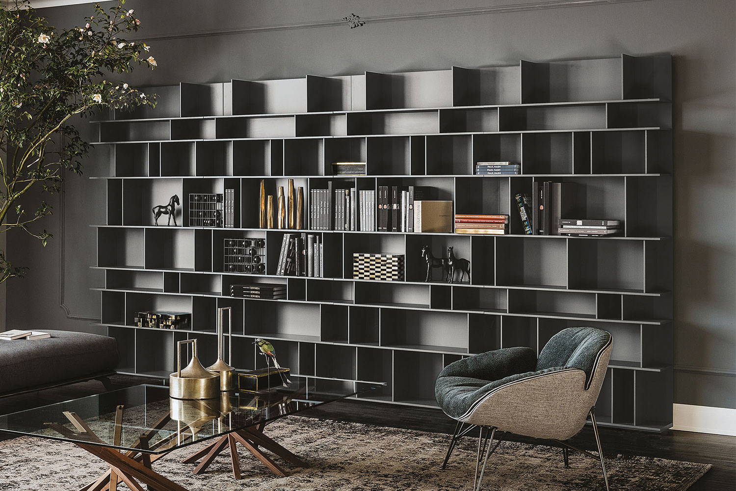 Wally Modular Bookcase by Cattelan Italia | room service 360°