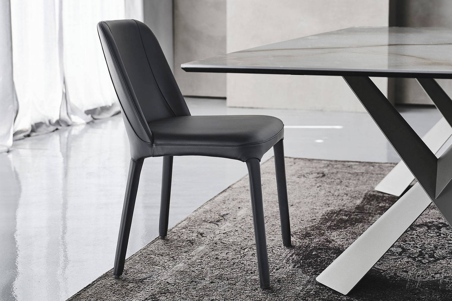 Wilma dining chair by Cattelan Italia