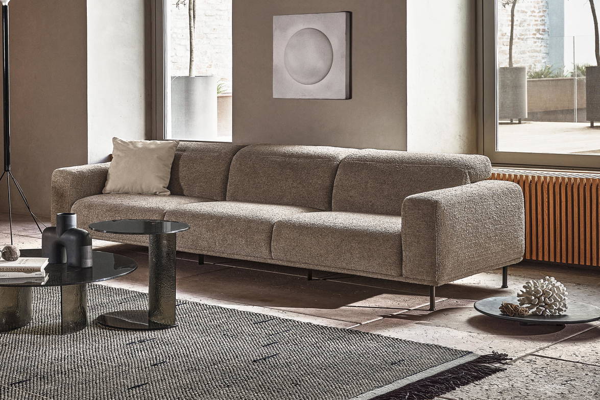 The Wing Sofa is made in Italy. The Wing Sofa is made in Italy.