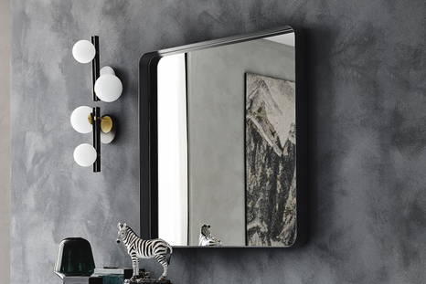 Wish S mirror square shape by Cattelan Italia