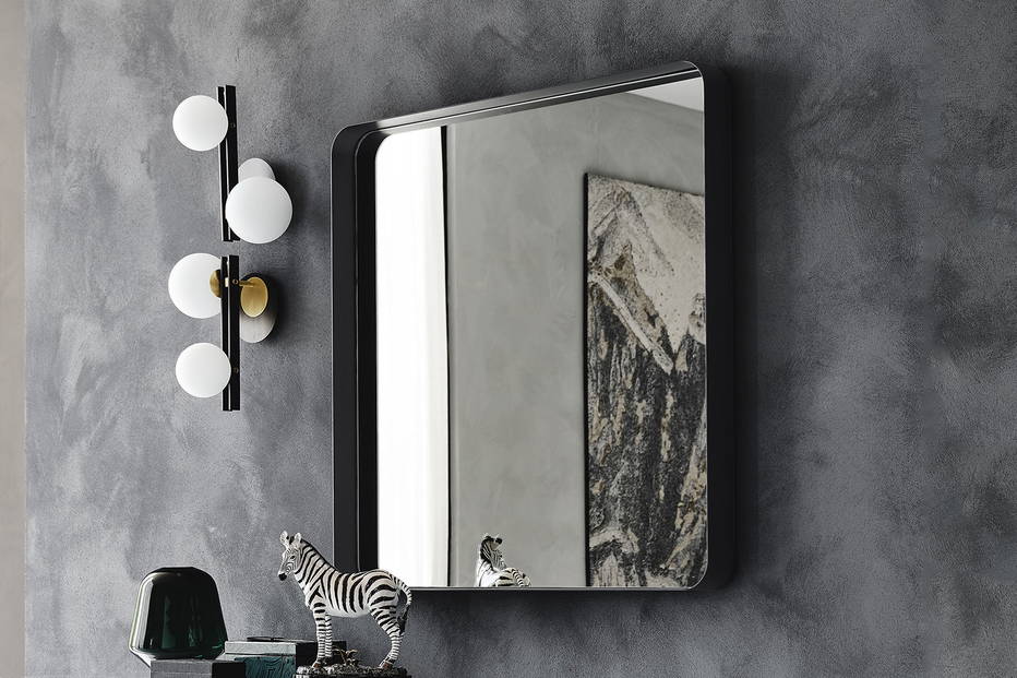 Wish S mirror square shape by Cattelan Italia
