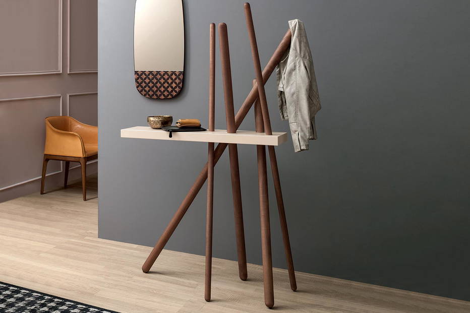 Wood Coat Rack