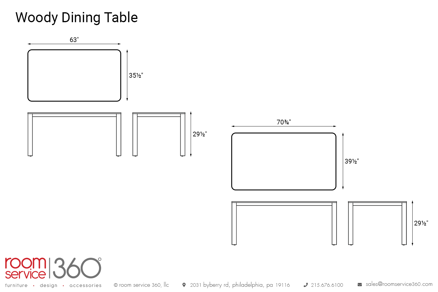 Woody Dining Table by Midj | room service 360°