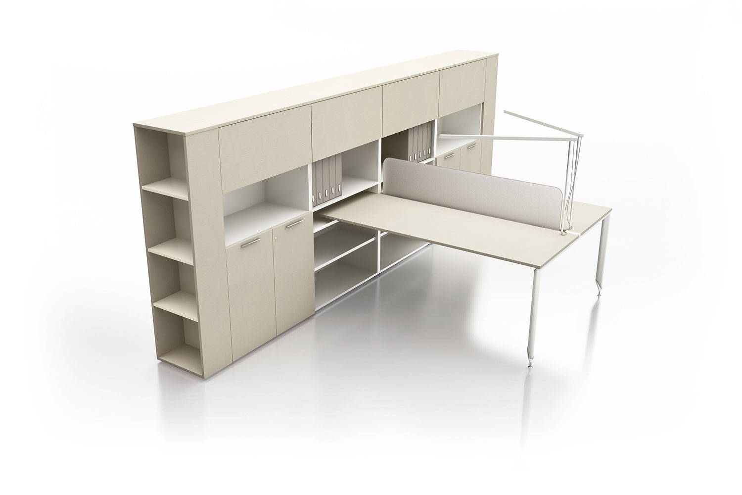 Yo Bookcase with Desk